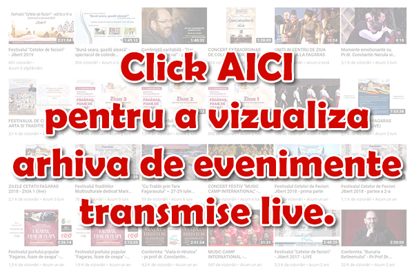 Arhiva de evenimente transmise live